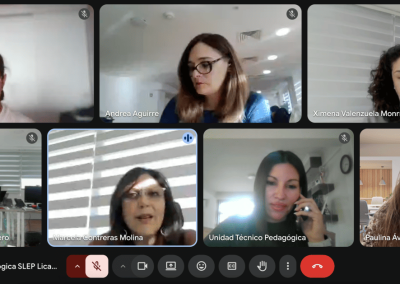 Inicio reuniones mesas técnicas colaborativas Áreas UTP de los sostenedores regionales y AntofaEDUCA